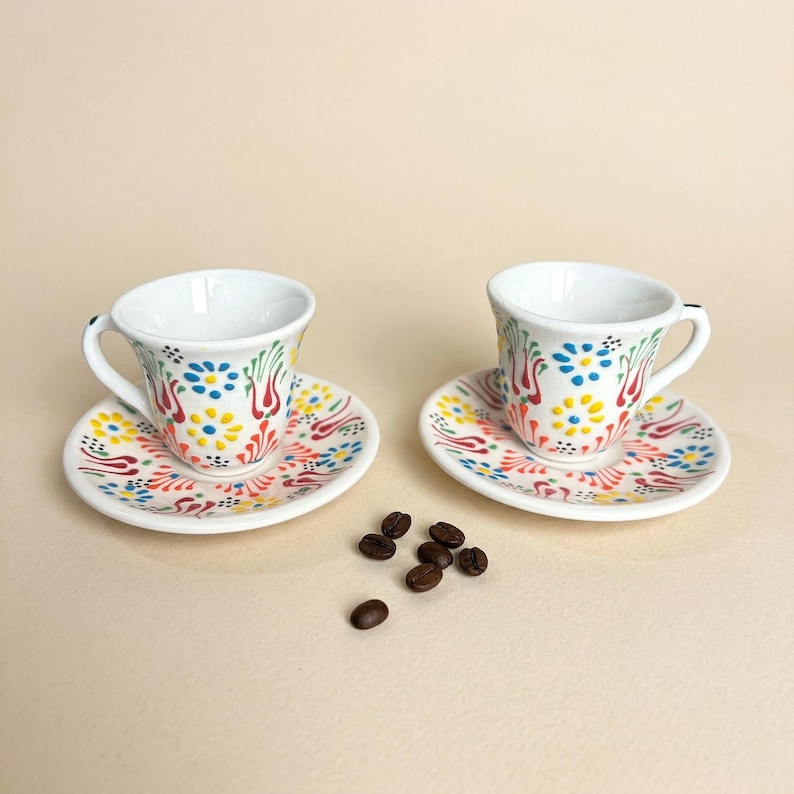 white ceramic espresso cup handmade coffee mug minimalist clean aesthetic modern espresso cup tableware