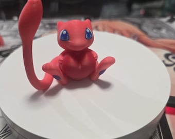 3D Printed Valentines Mew Figure