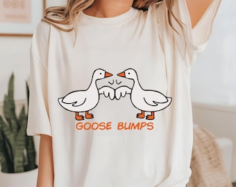 Goose Bumps Png, Silly goose Png, Goose design, Funny Png, Meme png, svg Humor Png, Funny tshirt, png, duck png Digital Download, Trendy Png