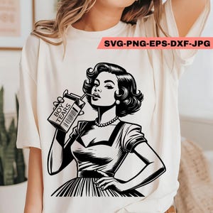 Lágrimas de niño SVG PNG Descarado Divertido Sarcástico Adulto De Moda Vintage Retro Ama de casa Humor Diseño de sublimación Camiseta Taza Tote png SVG Archivo de corte