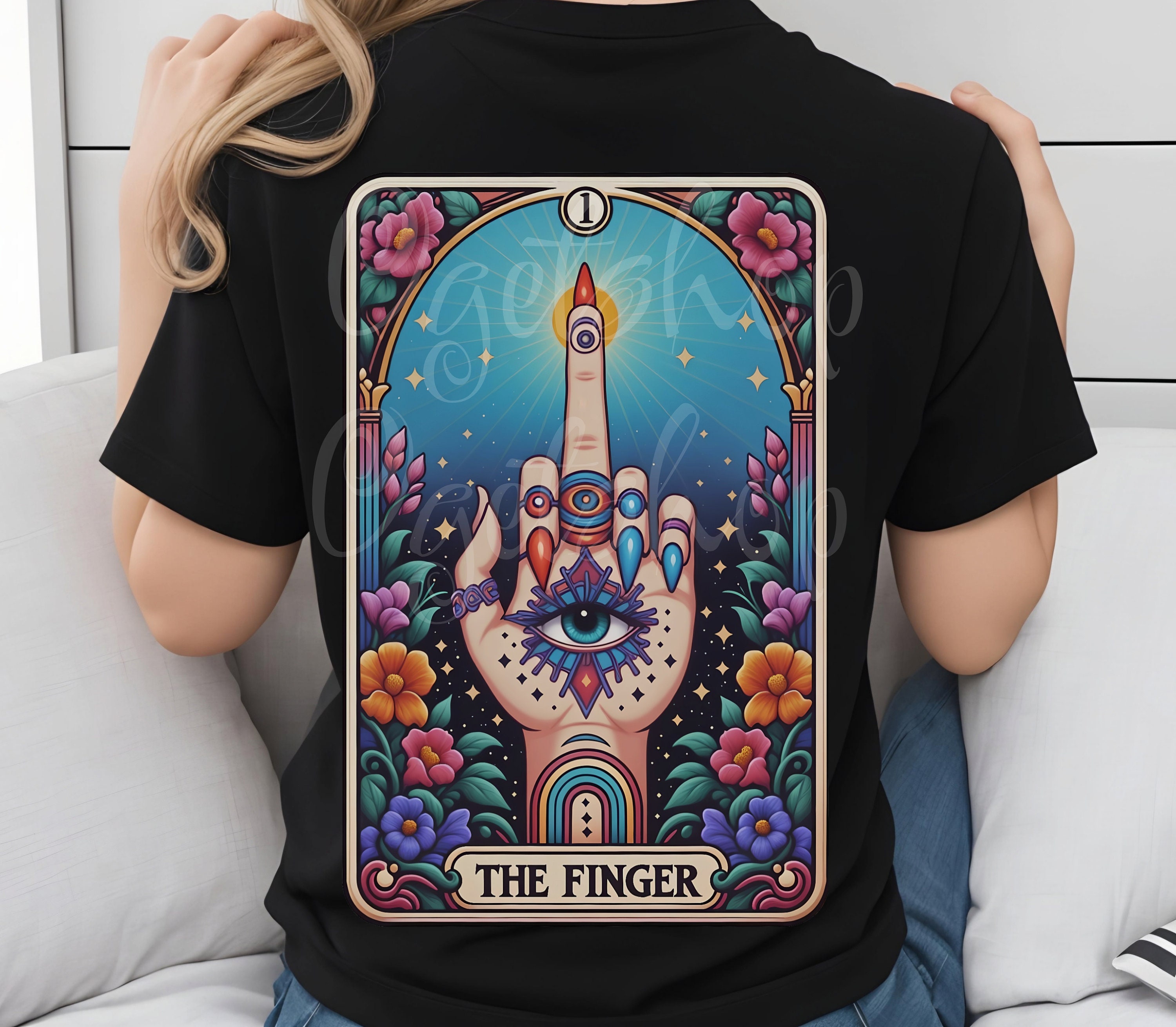 Camiseta con dedo esqueleto México