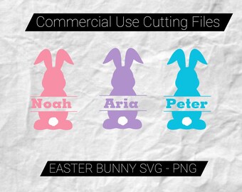 Easter bunny svg, Bunny svg, Easter svg, Rabbit svg, bunny rabbit svg, Easter monogram svg, Bunny Monogram svg, Easter Cricut and silhouette
