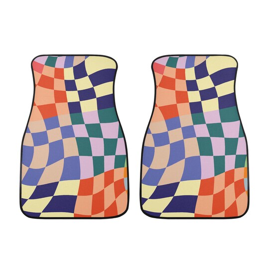 Disover Car Floor Mats, Psychedelic Car Floor Mat, Hippie Car Mat