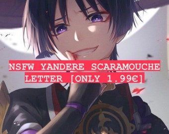 Scaramouche / Wanderer letter - all genders included - INSTANT DELIVERY [Genshin Impact]