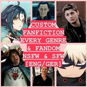Fanfiction personnalisée et rédaction fantôme professionnelle [anglais et allemand] [numérique]