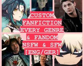 Custom Fanfiction and professional Ghostwriting [English & German] [digital]