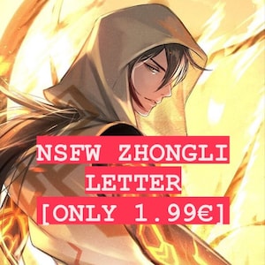 Zhongli liefdesbrief - alle geslachten inbegrepen - DIRECT LEVERING [Genshin Impact]