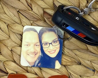 Custom Personalized Photo Keychain