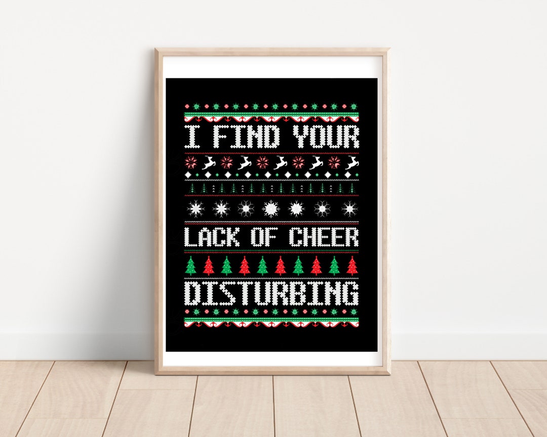 Lack of Cheer Dictionary Print Etsy
