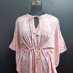 Kaftan Soft And Comfortable Kaftan Vintage Kaftan Lounge-wear For Woman Silk Caftan Dress Gifts For Her Plus Size
