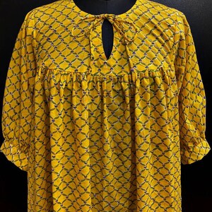 Hand Block Printed Cotton Dress: Indian Summer Style