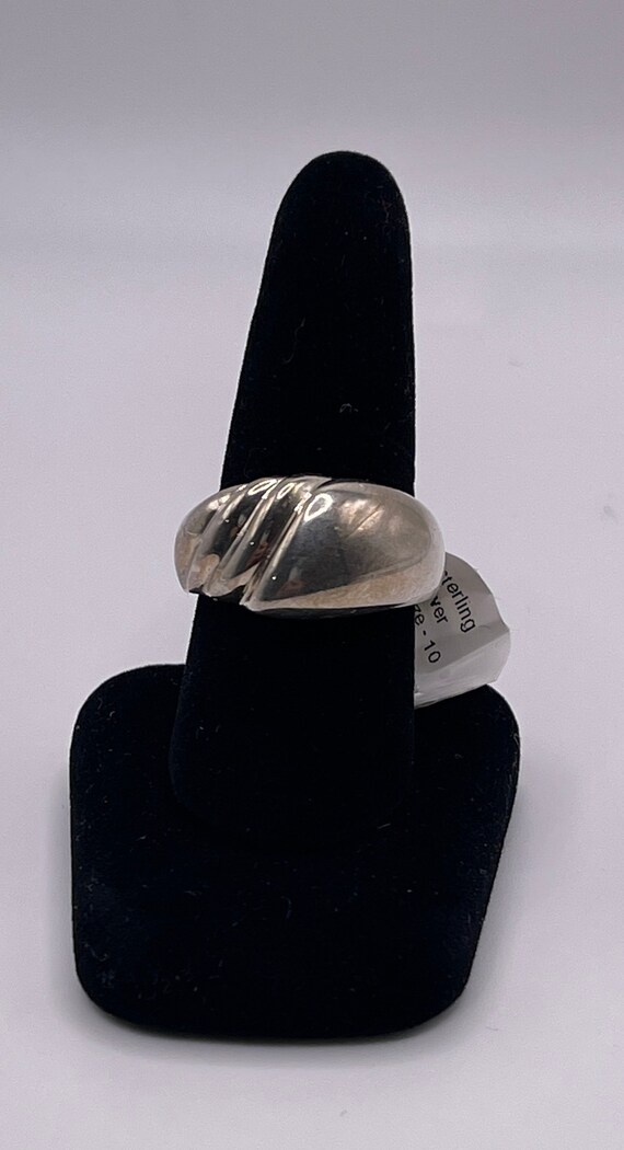 Vintage 925 sterling silver fashion ring