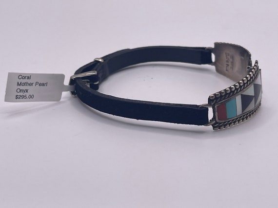 Vintage Zuni tribe bracelet - image 3