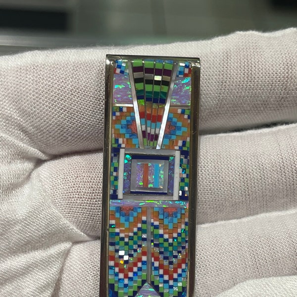 Hand Inlaid Money Clip