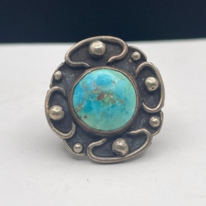 Vintage turquoise ring
