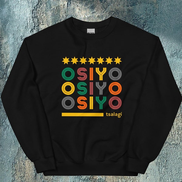 Osiyo Cherokee Sweatshirt Tsalagi Indigenous Native American Pride Sweater - Unisex