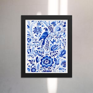 Mexican Otomi Framed Art The Dove Tenangos Wall Art Mexican Textile Poster