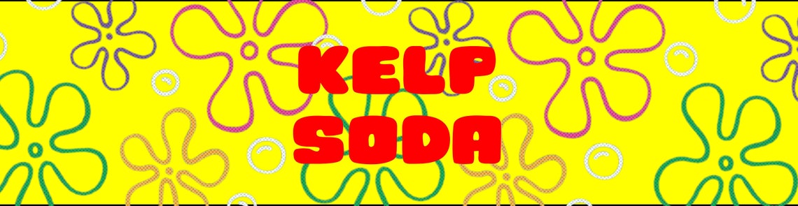 Kelp Soda Bottle Labels Printable Instant Download Birthday Party Kelp Soda Bottle Labels Printable Instant Download Birthday Party