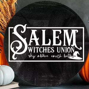 Salem Witches Union SVG