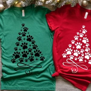 Christmas Tree SVG Design / Christmas Tree With Paws SVG