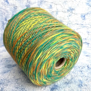 Socks wool yarn on cone Superwash wool yarnHand Knitting Machine Knitting 60/40% Wool/Polyamad OLGA 450m/ 100g (492yards/3.52oz)