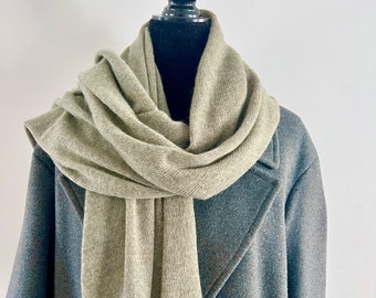 Large 100% pure cashmere scarf - cozy winter wrap - perfect gift idea