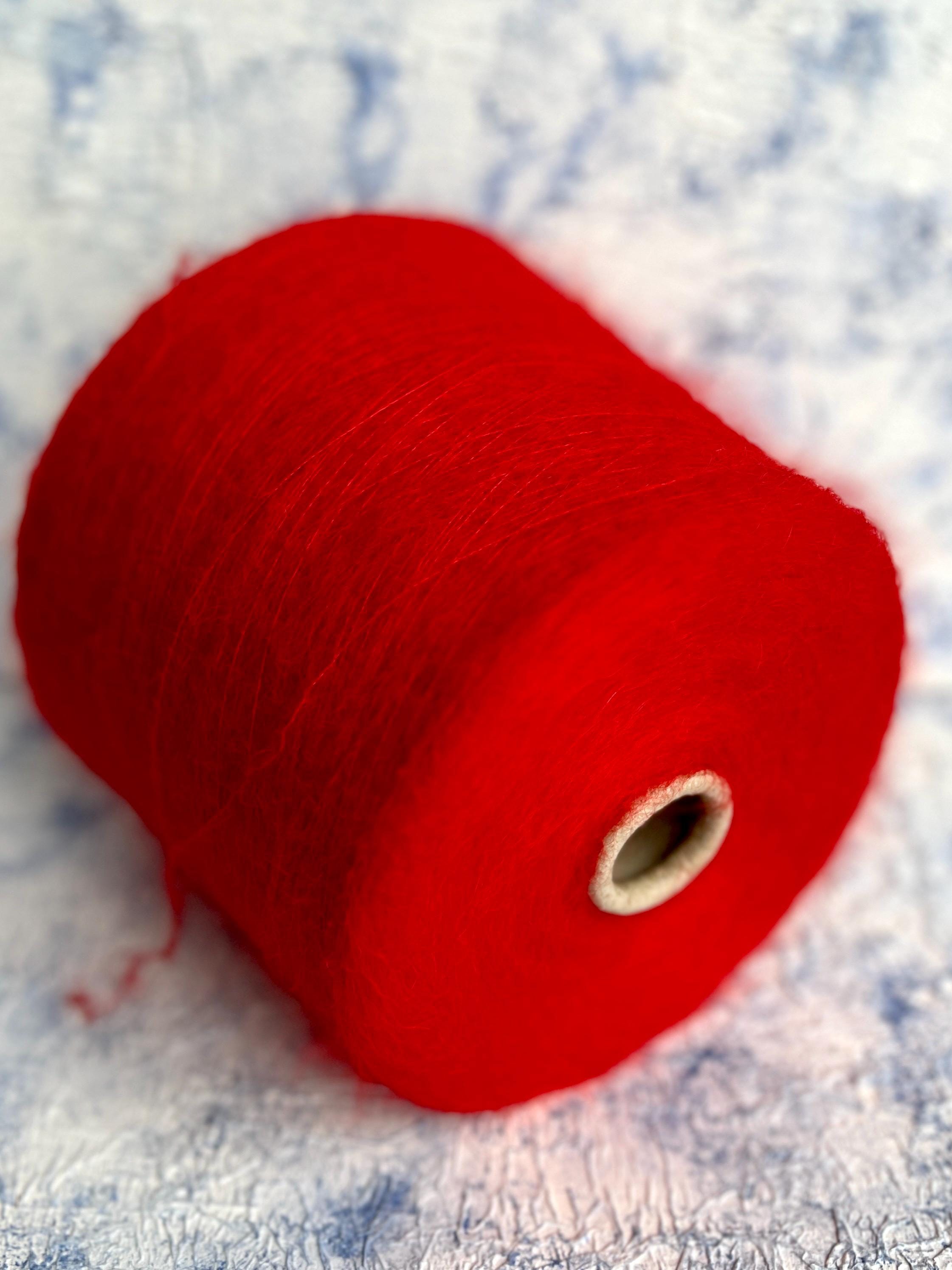 Super Kid Mohair Lace Yarn Cone 67/30/5% Super Kid Mohair/pa