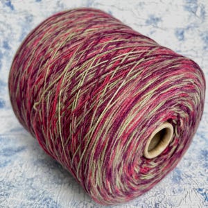 Socks wool yarn on cone Superwash wool yarnHand Knitting Machine Knitting 60/40% Wool/Polyamad OLGA 450m/ 100g (492yards/3.52oz)