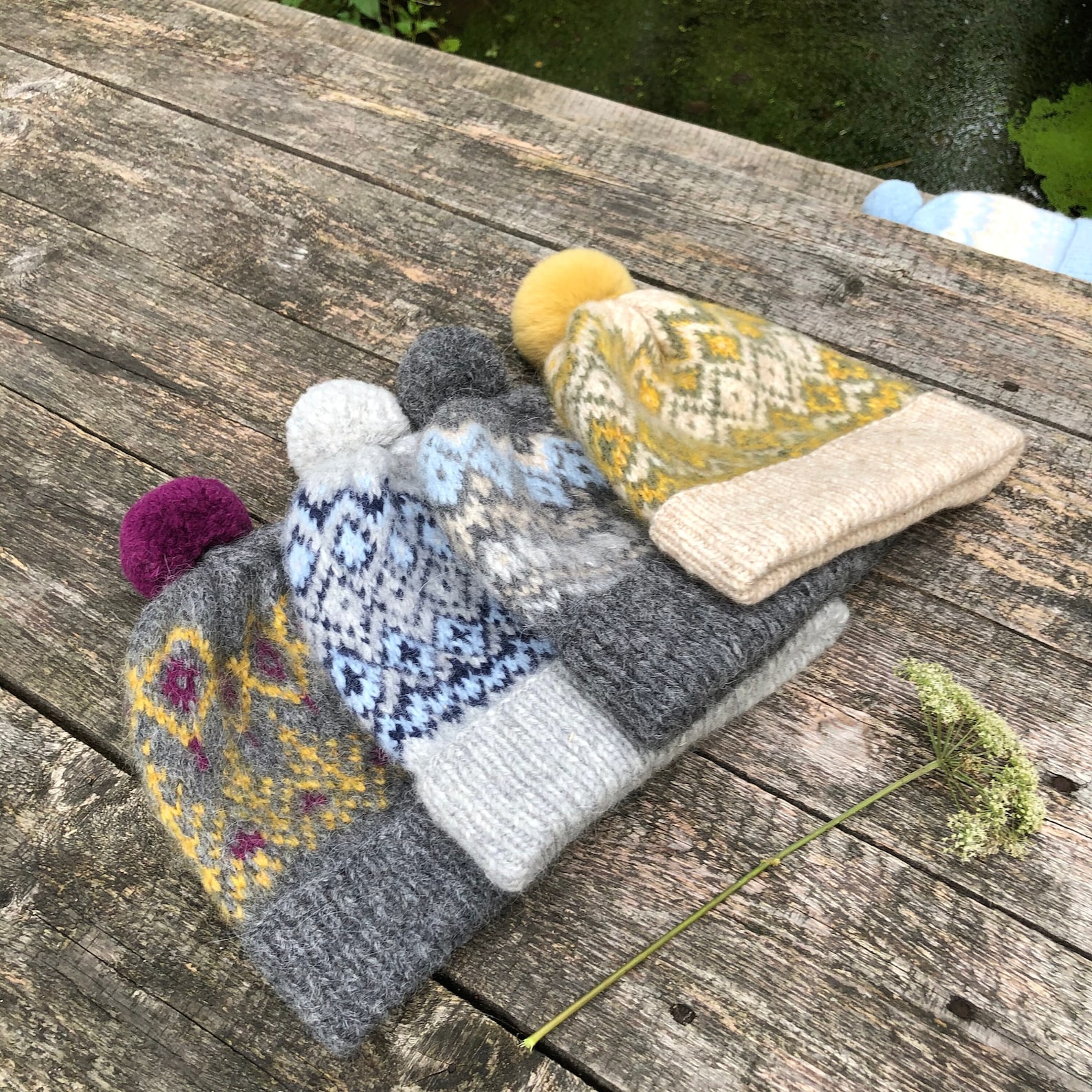 Knitting Pattern Scandinavian Winter Hat, Easy Knit Pattern Hat - Etsy