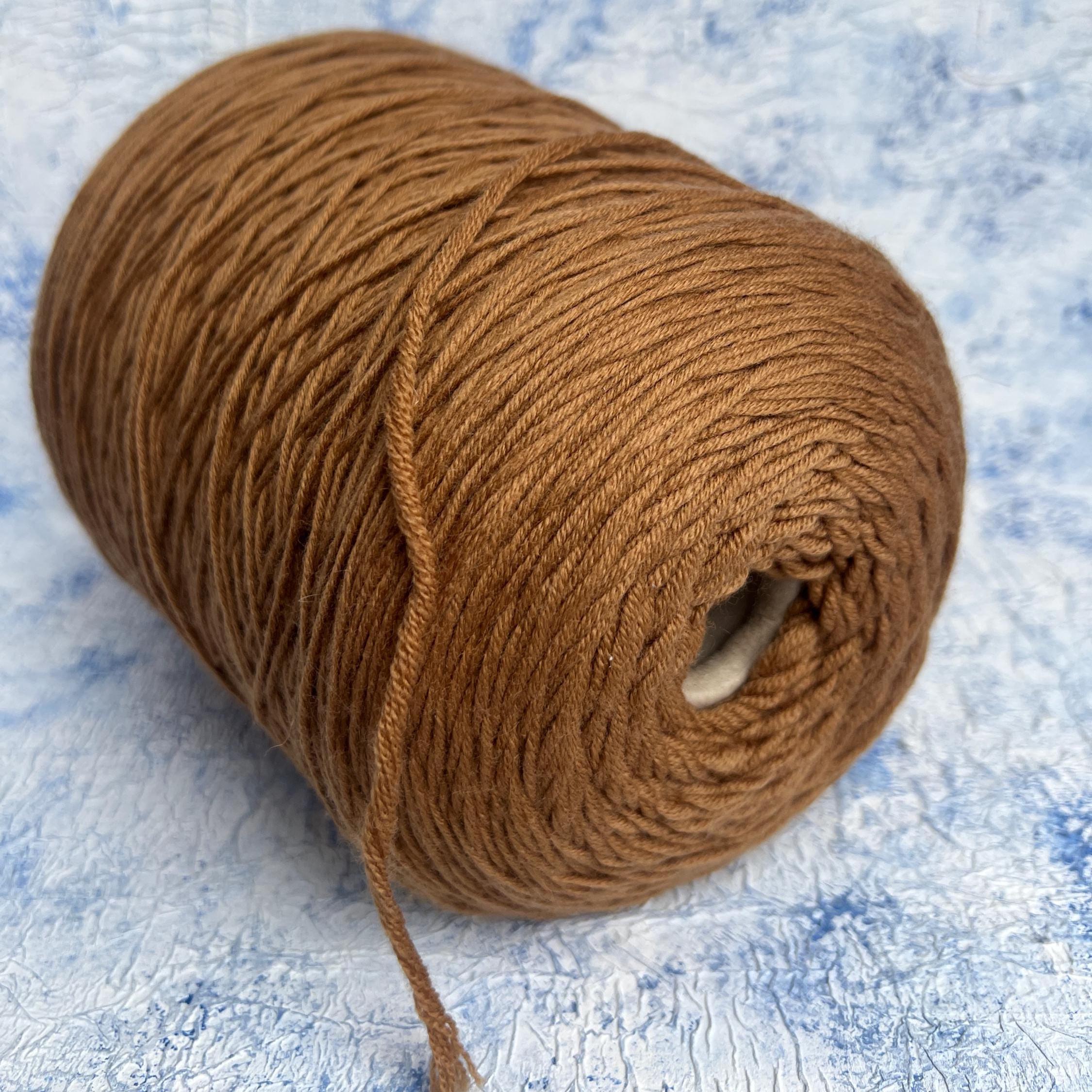 100% Merino Yarn on Cone Crochet Weaving Machine Knitting