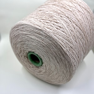 Wool cashmere yarn on cone, 70/30% Wool/Cashmere - 100g/ 750m - Italian Fine Yarn, yarn on cone, Hand Knitting,  Machine Knitting