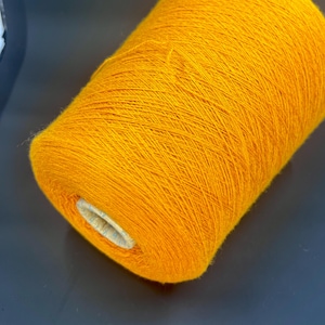100% Cashmere Yarn Cariaggi 2/28 , Weighted lace yarn, 100 g/ 1400 m - yarn on a cone, Hand and machine knitting