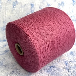 Cashmere lace yarn on cone Italian fine yarn Hand knitting Machine knitting 100% cashmere Loro Piana 2/27 1350m/100g (1476yd/3.52oz)