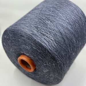 Cashmere/Linen/Silk 30/10/60% - 100 g/ 2660 m - Italian Fine Yarn, yarn on cone, Hand Knitting, Machine Knitting