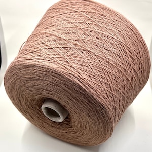 Alpaca merino fine yarn on cone, Alpaca/Merino 85/15% , TULUM, 100g/600 m, Italy yarn on cone, Hand Knitting, Machine Knitting