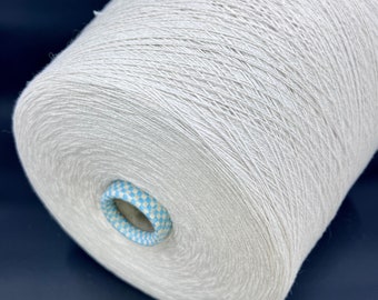 100% Cashmere Cariaggi 2/28 - 100 g/ 1400 m - Italian Fine Yarn, yarn on cone, Hand Knitting, Machine Knitting, Cone Yarn