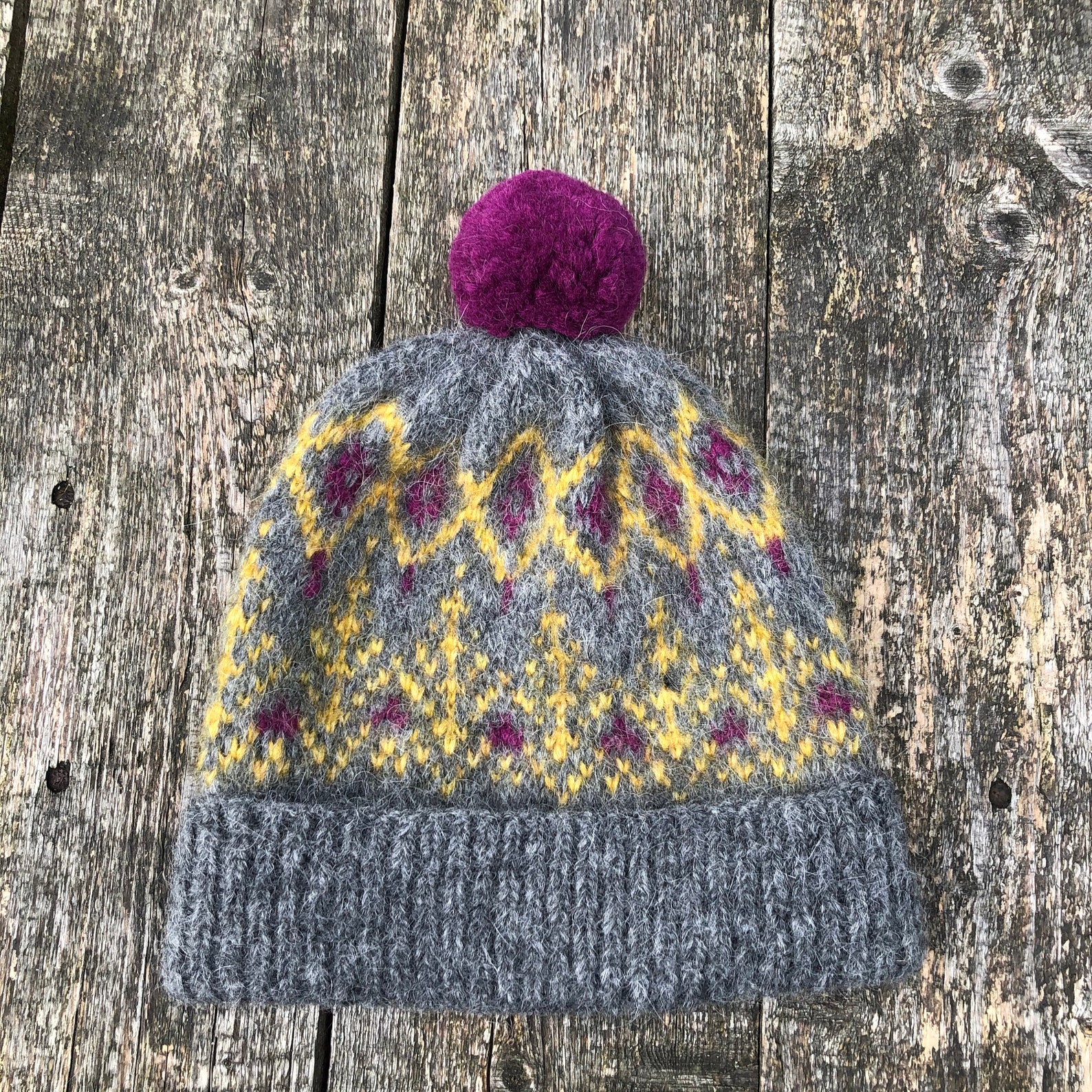 Easy Knit Pattern Hat, Knitting Pattern Scandinavian Winter Hat - Etsy