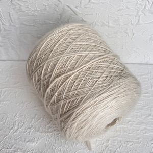 Baby Alpaca Yarn on cone - 100 g/ 150 m- 100% Baby Alpaca, Yarn on cone, Cone Italy Yarn,  Hand Knitting, Machine Knitting
