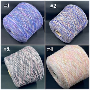 Fine Merino lace yarn on cone Italian Yarn Machine knitting Hand Knitting 100% merino  1500m/100g (1640 yrd/3.52oz)