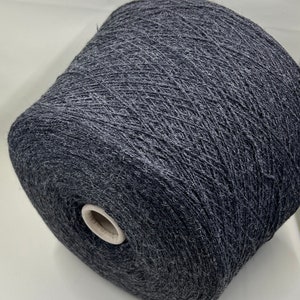 Alpaca Merino Yarn 85/15% , TULUM, 100 g/ 600 m, Nm 2/12, Yarn on cone, Cone Italy Yarn,  Hand Knitting, Machine Knitting