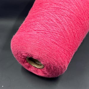 Cashmere lace yarn on cone 100% Cashmere Azalea Italian Fine Yarn Hand Knitting Machine Knitting Cariaggi 2/28 1400m/100g (1531yrd/3.52oz )