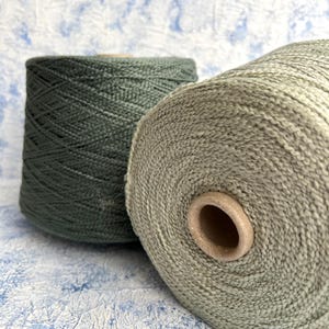 Cotton yarn on cone Machine Knitting Hand Knitting 100% Cotton Loro Piana art New BCI 330m/100g (360yards/3.52oz)