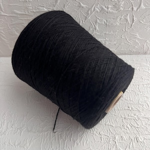 100% Cashmere yarn, Fingering weight yarn, 100 g/ 500 m - Loro Piana Coarcsehair  yarn on cone, Hand and Machine Knitting