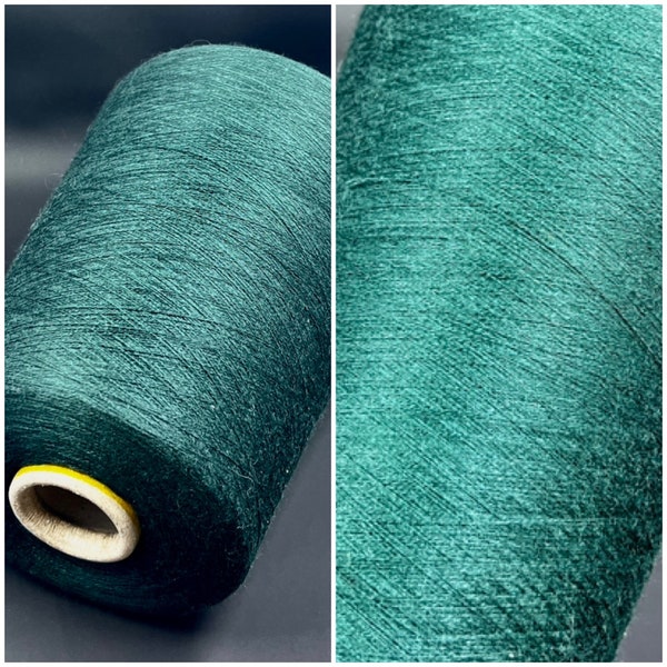 Cashmere/Silk 70/30% Loro Piana ROYAL 2/58 - 100 g/ 2900 m - Italian Fine Yarn, yarn on cone, Hand Knitting,  Machine Knitting