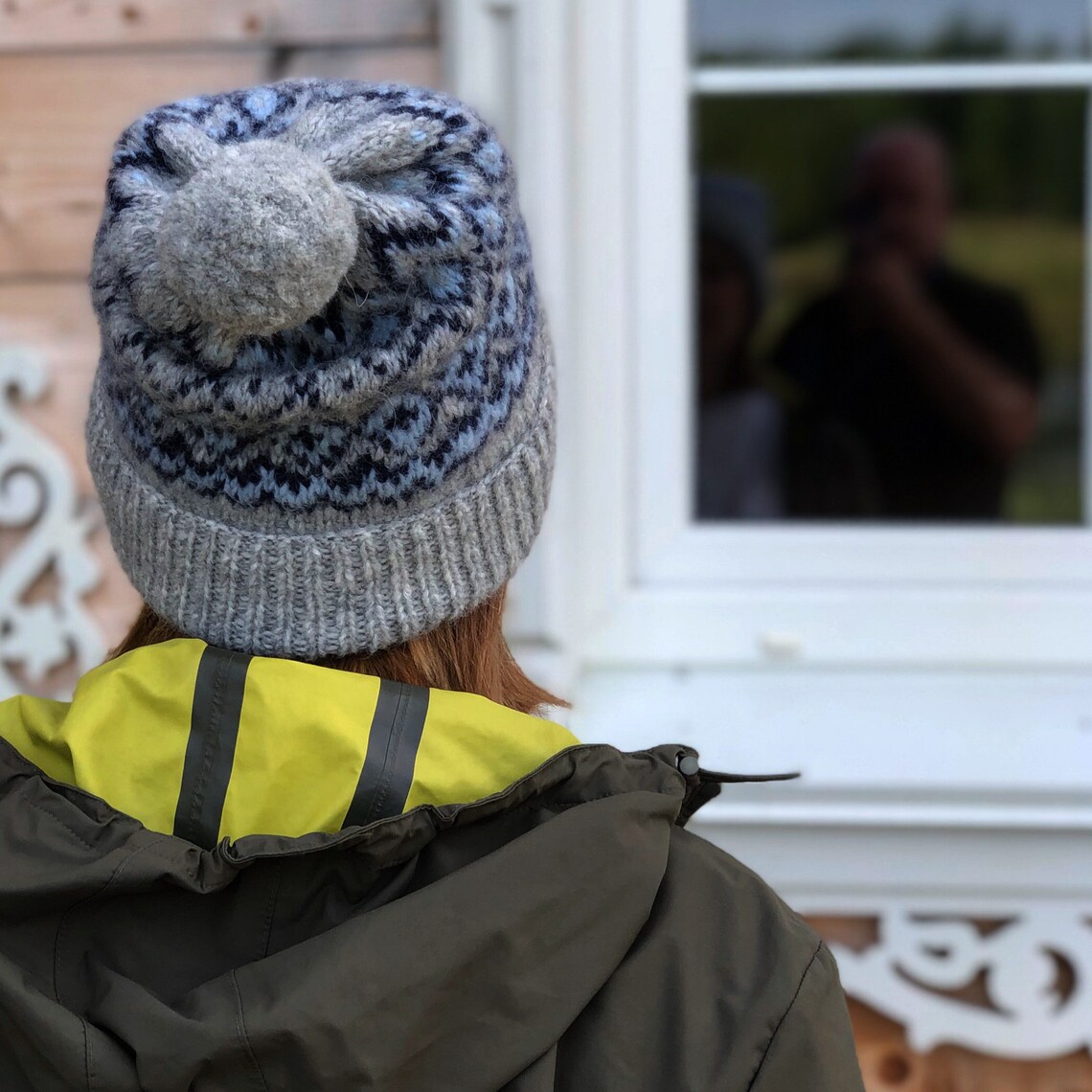 Knitting Pattern Scandinavian Winter Hat, Easy Knit Pattern Hat - Etsy