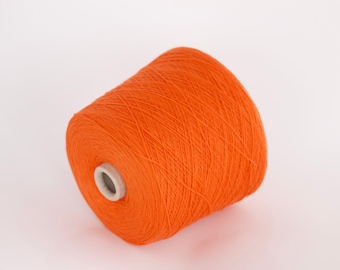 100% Cashmere Cariaggi 2/14 - 100 g/ 700 m - Italian Fine Yarn, yarn on cone, per 100 grams, Hand Knitting, Machine Knitting, Cone Yarn