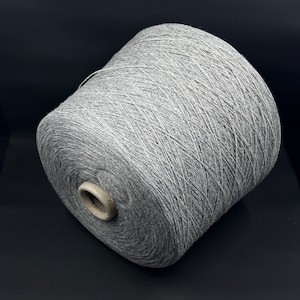 Cashmere/Silk/Merino 10/15/75% - Nm2/28 -Cariaggi - 100 g/ 1400 m - Italian Fine Yarn, yarn on cone, Hand Knitting, Machine Knitting