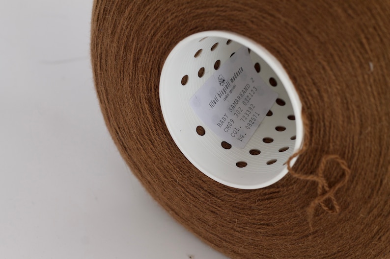 CAMEL Lace Weight Yarn, 100 BABY CAMEL, 100 G/ 1400 M Yarn on Cone