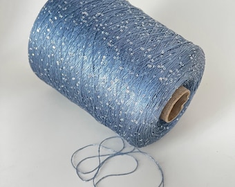 Filato PAILLETTES Filato scintillante con paillettes Filato italiano Filato in edizione limitata Antares 780м/100g (853 yards/3,52 oz)