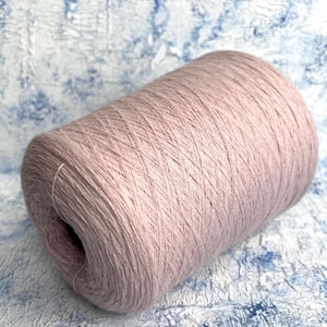 100% Cashmere lace yarn cone Machine Knitting Hand knitting Crochet Weaving Todd&Duncan 2/28 1400m/100g (1531yd/3.52oz) Color Cherry Blossom